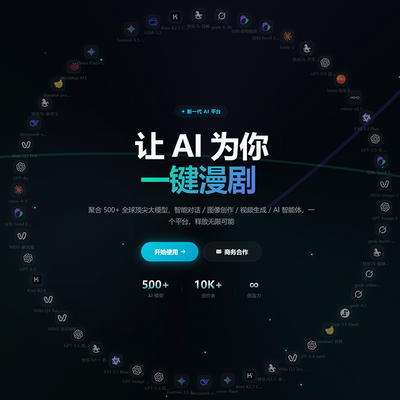 多模态创意合成展示
